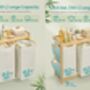 Multi Compartments Laundry Hamper Clothes Basket With Shelf, thumbnail 4 of 8