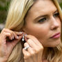 Sparkle And Shine Drop Earrings, thumbnail 2 of 6