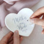Personalised Mother Of The Bride Ring Dish Gift, thumbnail 1 of 5