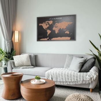 World Cork Board Map Travel Gifts, 8 of 10