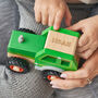 Personalised Wooden Toy Tractor, thumbnail 2 of 4