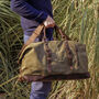 Canvas Travel Duffel Bag, thumbnail 6 of 12