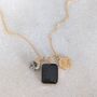 The Trio Black Onyx Necklace, thumbnail 1 of 9