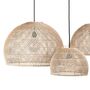 Large Dome Rattan Lampshade, thumbnail 3 of 6