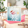 Jelly Fishmas Funny Pun Christmas Card Friend Family, thumbnail 4 of 4