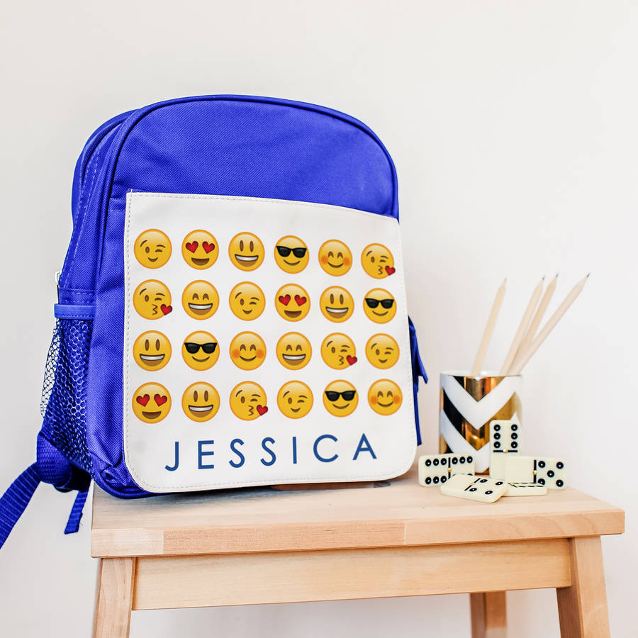 DIY Emoji Backpack: Potato Print Craft » JessicaEtCetera.com | by Jessica  Grant