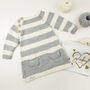 Clover Baby Dress Knitting Kit, thumbnail 1 of 10