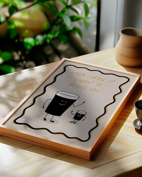 Guinness Dad And Baby Guinness Print, 2 of 8
