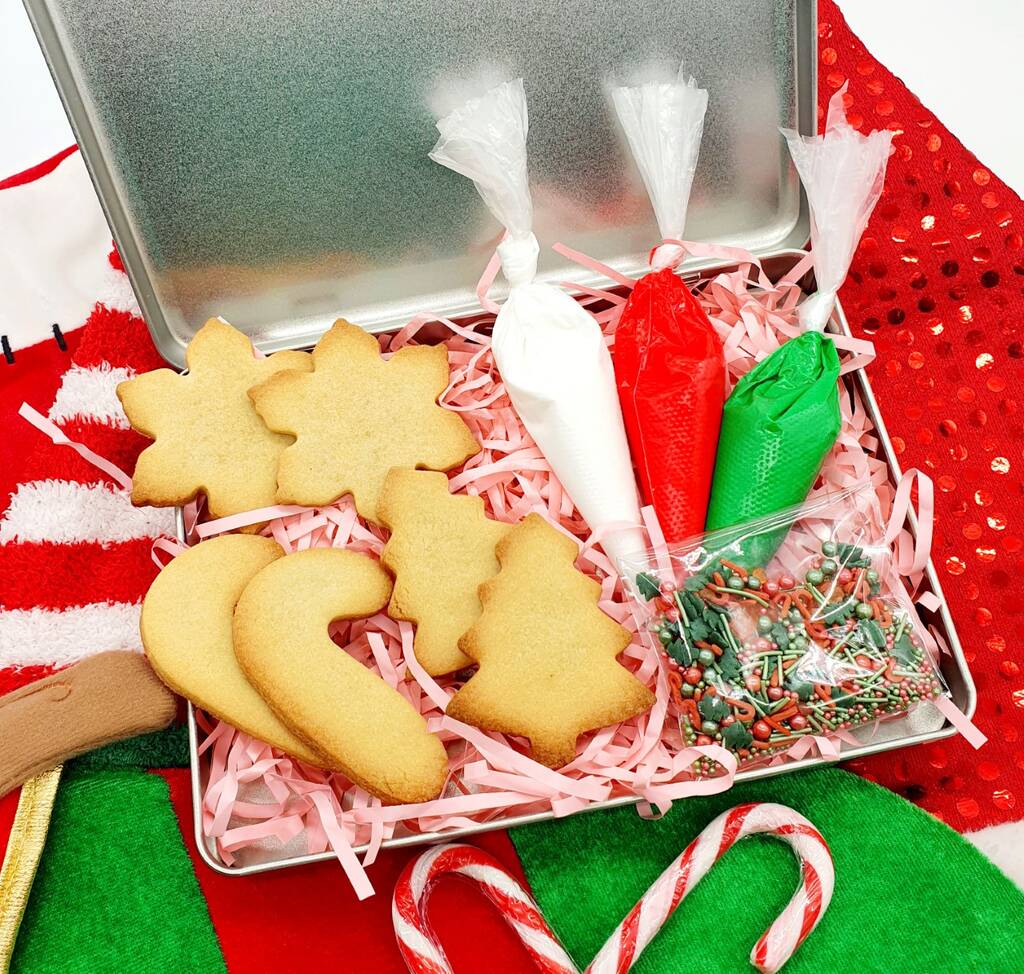 Christmas Diy Biscuit Decorating Kit By The Bakeonomist