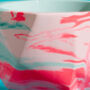 Jesmonite Marbled Planter / Mint And Teal, thumbnail 4 of 4
