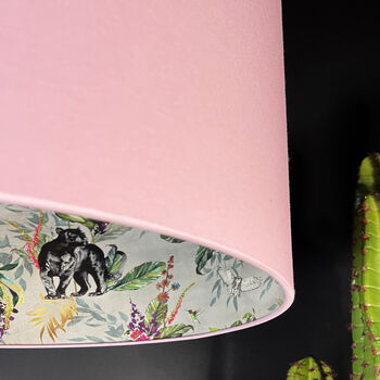 Dust Deadly Night Shade Silhouette Lampshade In Blush, 2 of 5