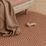 Dolce Vita Pink Organic Cotton Floor Mat, thumbnail 2 of 3