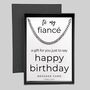 Curb Chain A Gift Just To Say Happy Birthday To Fiancé, thumbnail 1 of 6