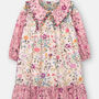 Liberty London Girls Tiered Floral Occassion Dress, thumbnail 5 of 7