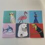 Six Assorted Perky Greeting Cards, thumbnail 1 of 7