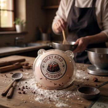 Rocky Road Xmas Pudding Candy Floss – Cupcake Style, 8 of 9