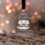 Our First Christmas In New Home Personalised Bauble, thumbnail 7 of 8