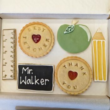 Mixed Thank You Teacher Biscuits, 2 of 3