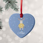 Personalised Heart Christmas Tree Decoration, thumbnail 9 of 12