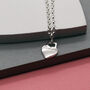 Sterling Silver 'Mummy' Engraved Heart Charm Bracelet, thumbnail 4 of 8
