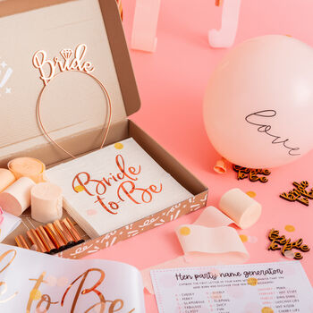 Rose Gold Hen Party In A Box, 5 of 8