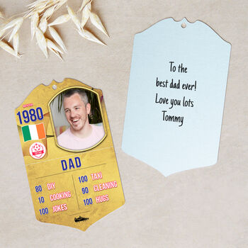 Personalised Father's Day Football Card, 4 of 6