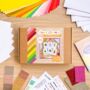 Sweet Summer Card Making Kit | Beginner Iris Fold Kit, thumbnail 5 of 6