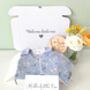 Koala New Baby Dungarees Gift Set, thumbnail 1 of 8