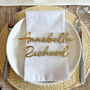 Personalised Acrylic Place Name Settings Wedding Events, thumbnail 1 of 2