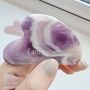 Amethyst Affirmation Gua Sha For Clarity And Calm, thumbnail 1 of 4