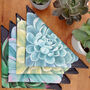 Succulent Napkin Gift Set, thumbnail 4 of 9
