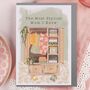 'Most Stylish Mum' Peach Happy Birthday Card, thumbnail 1 of 2
