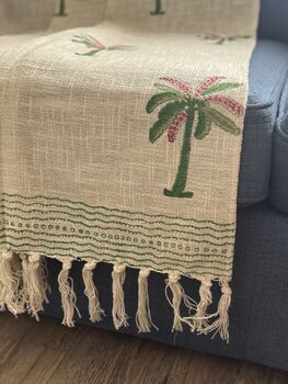 Block Printed Colourful Cotton Sofa Throw, 12 of 12