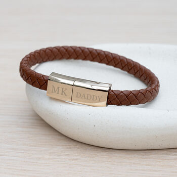 Personalised Men's Usb C To Usb A Charger Bracelet, 6 of 12