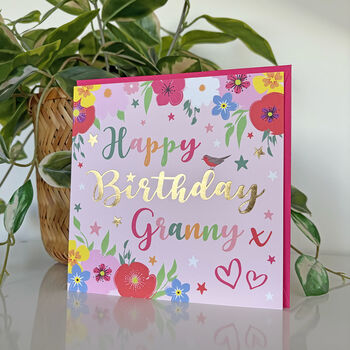 Superstar Granny Birthday Card, 2 of 2