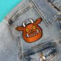 The Gruffalo Face Sew On Patch, thumbnail 2 of 2