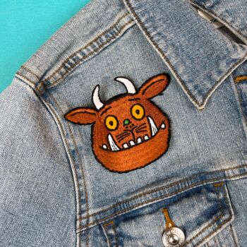 The Gruffalo Face Sew On Patch, 2 of 2