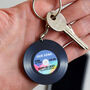 'Our Song' Personalised Vinyl Record Keyring, thumbnail 6 of 7