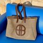Two Piece Bìbì Canvas Tote Bag, thumbnail 8 of 8