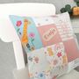 Memory Keepsake Gift, Cushion Made From Baby Clothes, thumbnail 4 of 10
