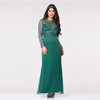 mia maxi sleeves prom gown dress notonthehighstreet