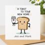 A Toast To Your New Home Card, thumbnail 2 of 2