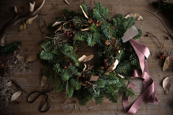 Make It Yourself Christmas Wreath Kit, 2 of 2