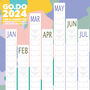 2024 Go.Do Active Wall Year Planner, thumbnail 3 of 3
