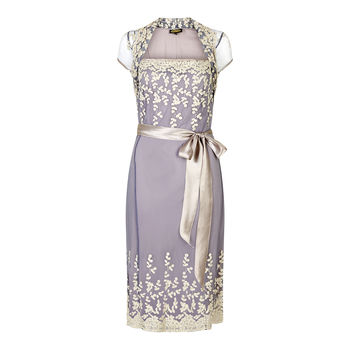 1940s Style Lace Summer Occasion Dress, 2 of 5