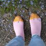 Zigzag Pink And Dash Black Women's Trainer Socks Bundle, thumbnail 3 of 9