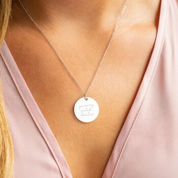 Asta Personalised Message Necklace, 3 of 12