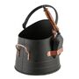 Copper Fireside Coal Bucket With Shovel, thumbnail 2 of 7