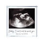 Can't Wait To Meet You Baby Scan Glass Token, thumbnail 7 of 7