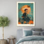 Frida Kahlo Sunset Art Print, thumbnail 3 of 3